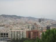 View of Barcelona from the Cable Cars