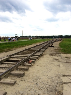 Railroad Leading to Auschwitz II-Birkenau
