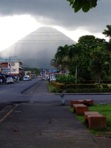 View of Arenal Volcano In Arenal
